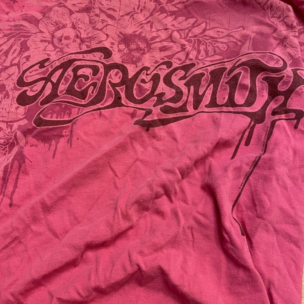 Aerosmith Pink Tshirt